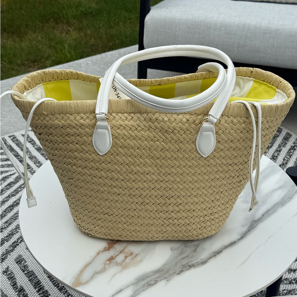 Straw Tote NWT
